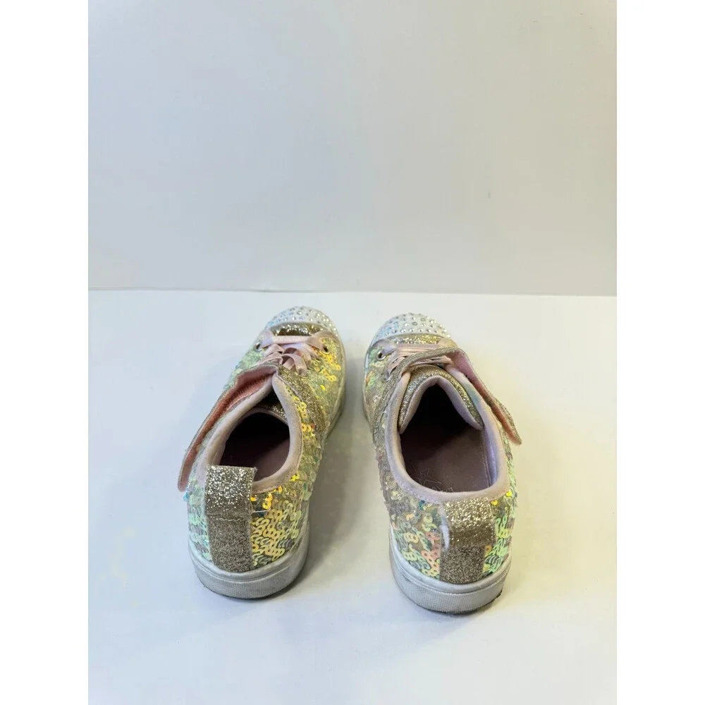 Twinkle Toes Girls Sneakers Sparks Sequin Pary US 13 Youths